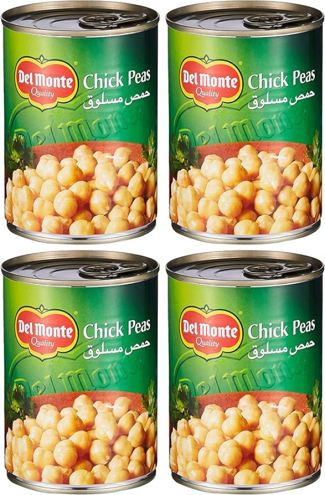 Del Monte Canned Chick Peas , 400 Gms- (Pack Of 40)